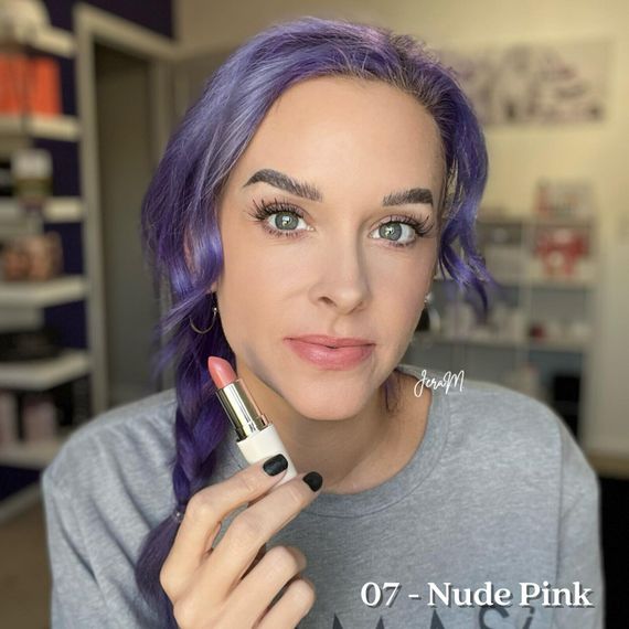 Кремова помада для губ Farmasi 07 Nude Pink 4 г | Зображення 1