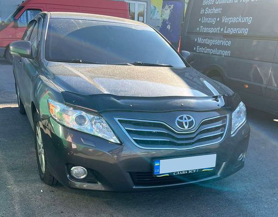 Дефлектор капота (EuroCap, европейка) для Toyota Camry 2007-2011 гг | Зображення 2