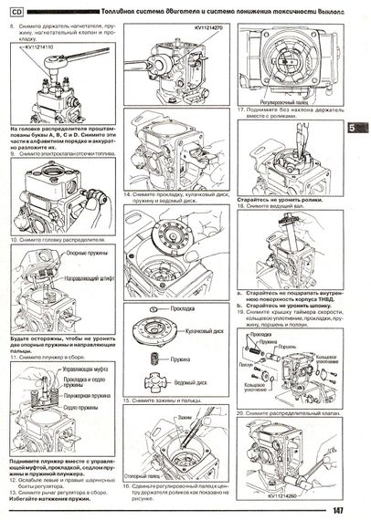 Nissan Primera (P10). Керівництво з ремонту та експлуатації. Книга | Зображення 6