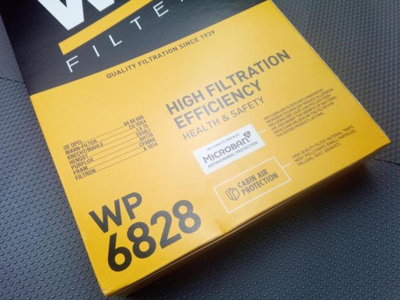 Фільтр салону Astra G/H, WIX (WP6828) пічка DELPHI (6808606) | Зображення 2
