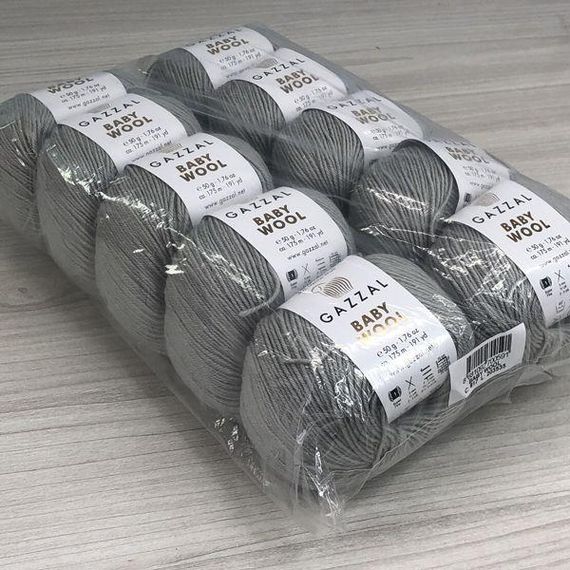 Пряжа Gazzal – Baby Wool  колір 817 | Зображення 3