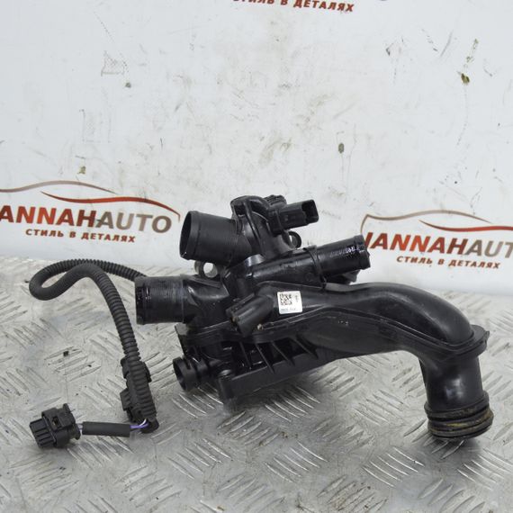 Корпус термостата 1.4-1.6 VTI Peugeot Partner 207 208 308 408 508 Термостат Пежо Партнер 9808646980 | Зображення 2