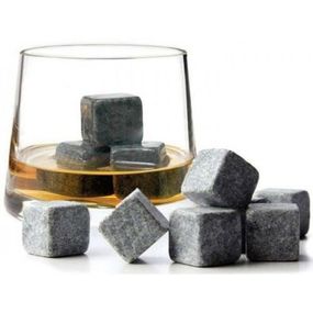 Камни для виски Whiskey Stones из AS-798 стеатита (9шт)