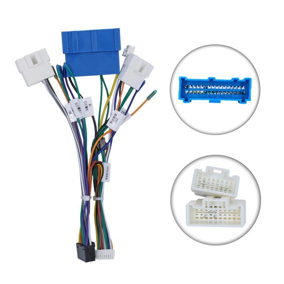 Перехідник живлення серії QIV з адаптером CAN-BUS для Cadillac CTS QBR-W CD6004 (дрот)