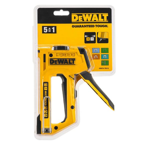 Степлер будівельний DeWALT "MULTI TACKER 5 в 1" скоби тип "A, G, H" 6-14мм, цвяхи "J" 12, 15 мм. (DWHT0-TR510) | Зображення 2