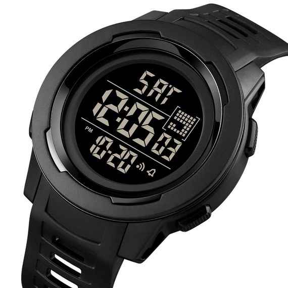 Чоловічий годинник Skmei 1731BKBK Black-Black | Зображення 1