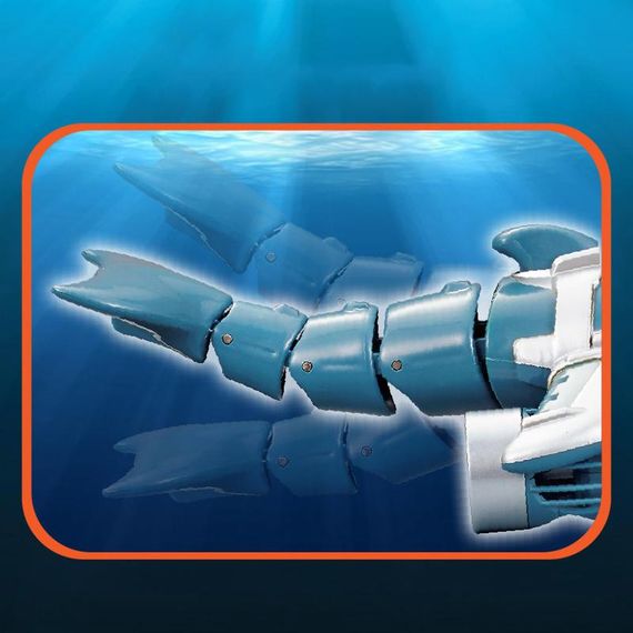 Човен на радіокеруванні SHT 3738AD Dolphin 2.4G Blue / White | Зображення 2