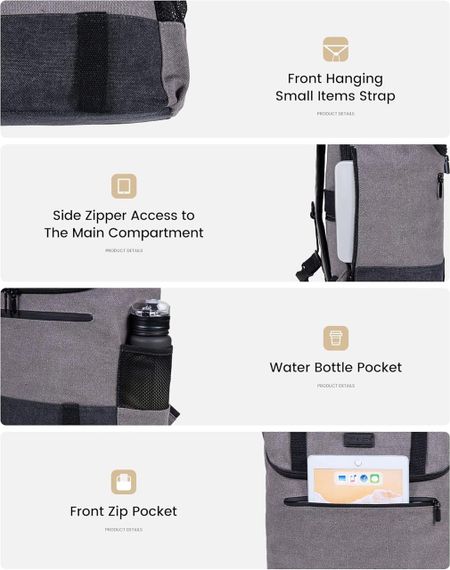 Рюкзак LOVEVOOK, великий рюкзак, водонепроникний рюкзак, універсальний рюкзак | Зображення 6