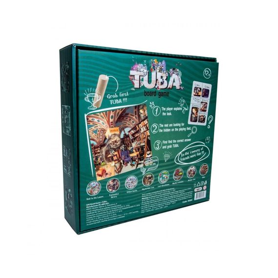 Настольная развлекательная игра "Туба" Strateg 30264 на английском языке | Зображення 2