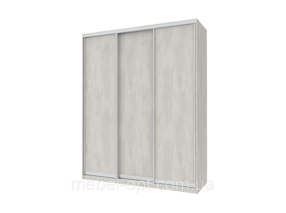 Шафа купе Сіті Лайт Doros Біле дерево 3 ДСП 180х60х225 (42002004)