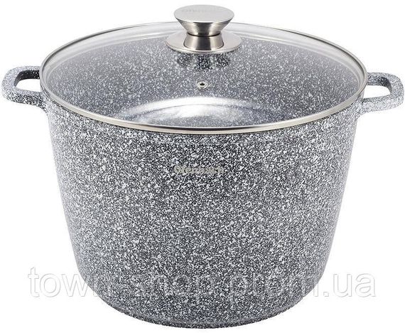 Кастрюля Ofenbach Snow Marble 6.2л индукционная с антипригарным покрытием NB-100503