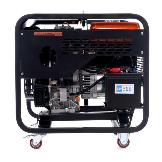 Дизельный  генератор однофазный   7500W 230/400V KD147 | Зображення 5