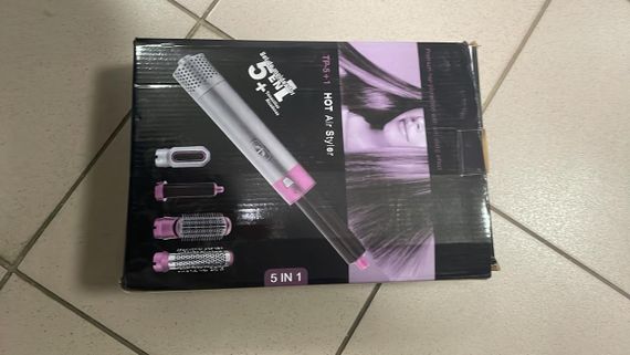 УЦІНКА! Стайлер 5в1 Hot Air Styler для різних типів волосся (Плохе паковання 3313) | Зображення 1