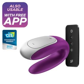 Вібратор для пар PowrotDouble Fun (Violet) Sex Aura