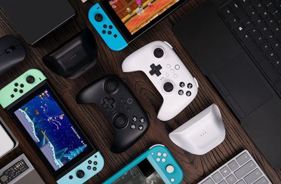 Геймпад 8BitDo Ultimate Bluetooth 80NA Black Edition | Зображення 8
