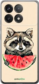 Чохол на Xiaomi Redmi K70 Єнотик з кавуном "4605u-3799-2448"