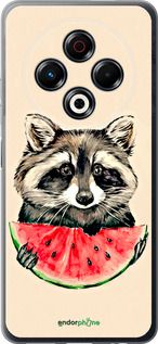 Чохол на Tecno Spark 30 4G Єнотик з кавуном "4605u-3894-2448"