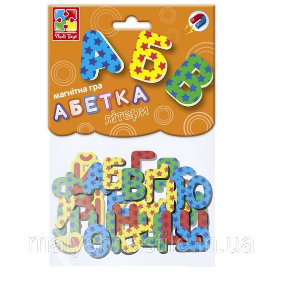 Игра настольная "Магнитная Азбука" VT5900-02 на укр. языке