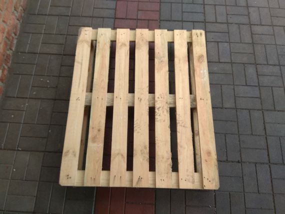 Дерев'яний піддон (палета) розмірами - не стандарт - Б/В | Зображення 1