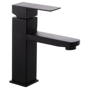 Змішувач для умивальника MIXXUS KUB-001 чорний (MI2810)