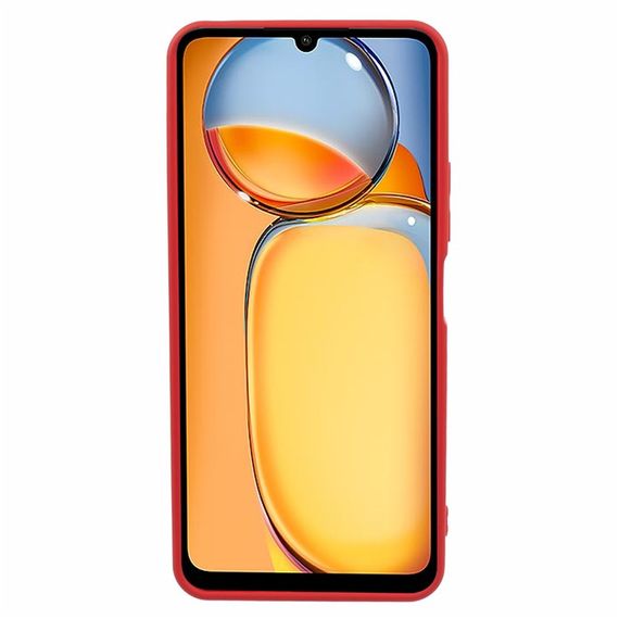 Чохол Candy Silicone для Xiaomi Redmi 13C / Poco C65 колір Червоний | Зображення 1
