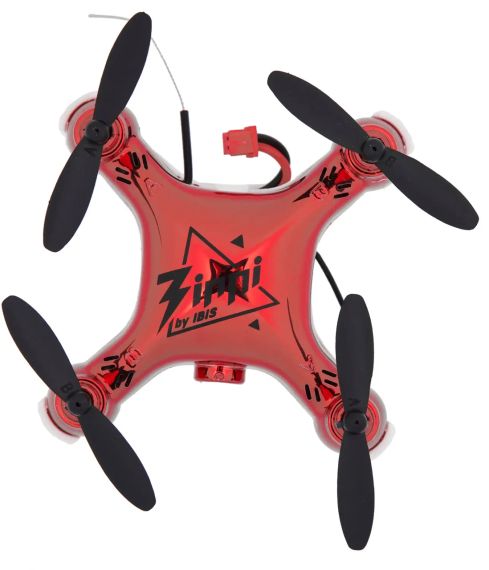 Квадрокоптер ZIPP Toys з камерою 'Малюк Zippi'з додатковим акумулятором. Колір - червоний | Зображення 1