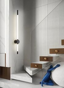 Бра LED 27028 Чорний 9х6х100 см.