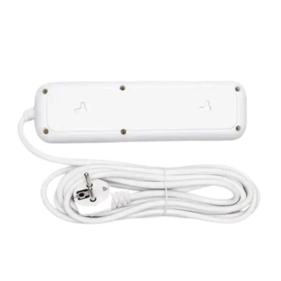 Мережевий фільтр-подовжувач 3 розетки 3хUSB-A 1xUSB-C 5м білий HP-5-35 | Зображення 4