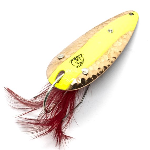 Блешня Dardevle Weedless 70mm 21g #Hmrd Nickel/Blue (1565) | Зображення 3