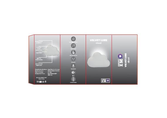 Вибростимулятор облачко Sweet Em для клитора, белый, 8.3 х 5.5 см sexstyle | Зображення 6