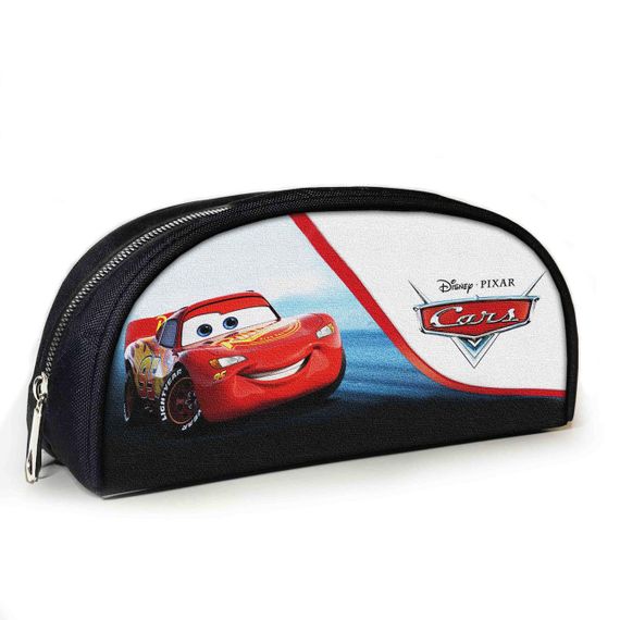 Пенал шкільний з принтом Тачки Блискавка МакКвін 23х10х8 см дитячий для дівчинки, хлопчика (3931)