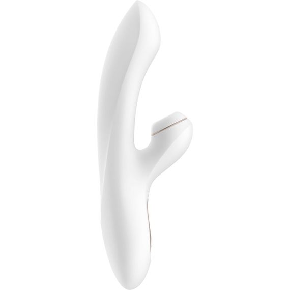 Вакуумный вибратор-кролик Satisfyer Pro Plus G-Spot Rabbit, первый кролик с вакуумом и вибрацией | Зображення 1
