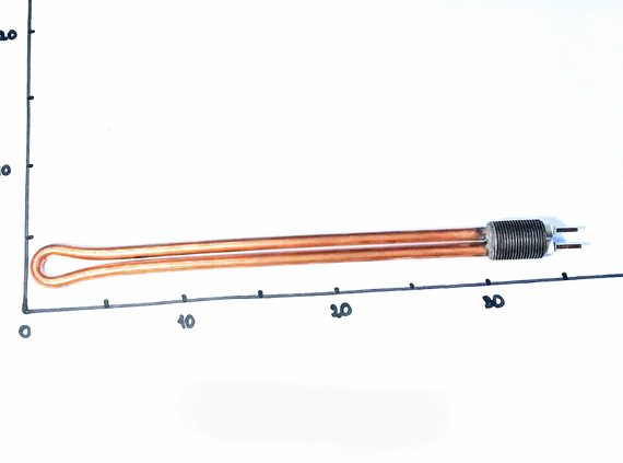 Тэн для радиатора 2500W с резьбой 3/4" (Украина) | Зображення 1