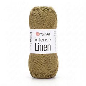Пряжа Intense Linen 4120 (Інтенс Лінен) 45% льон 55% віскоза 50 г / 175 м (Fine)