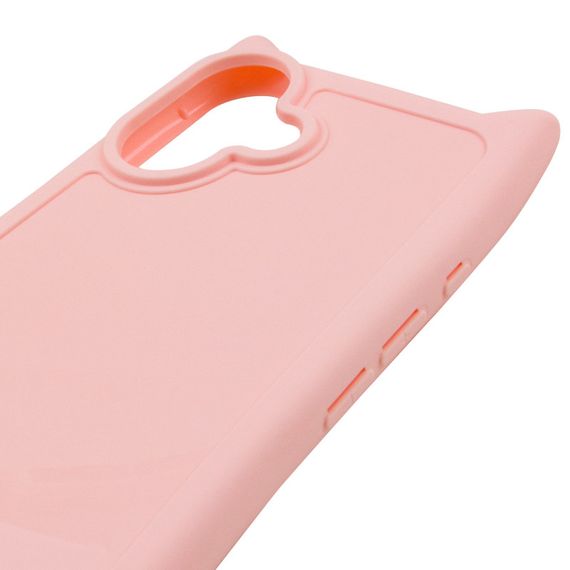 Чохол TPU GETMAN Cat with straps для Apple iPhone 16 (6.1") Pink | Зображення 3