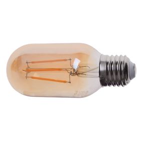 Лампа светодиодная LED 6W E27 COG WW T45 Amber 220V