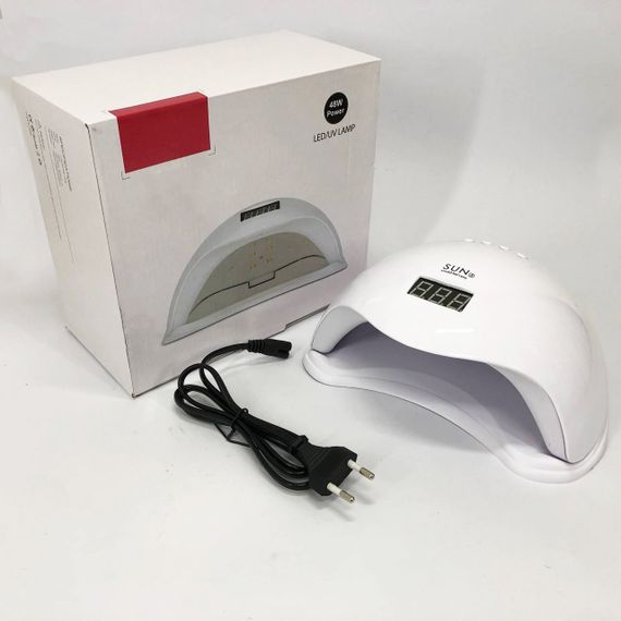 Uv led сушарка для нігтів Sun 5 nail lamp FD93-1, Професійний апарат для манікюру Топ сушка нігтів WK-99 | Зображення 7
