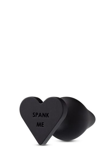 Анальна пробка TEMPTASIA SPANK ME BUTT PLUG BLACK, Черный | Зображення 3