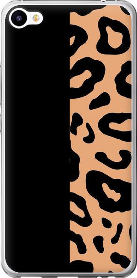 Чехол на Meizu M3x Пятна леопарда "4269u-633-17620"