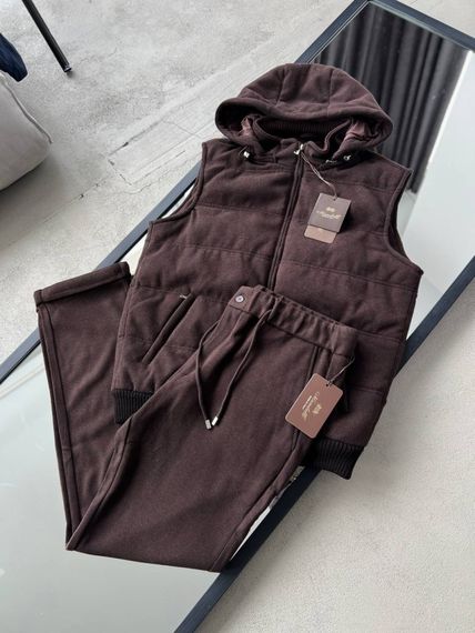 Комплект жилет + штани Mandelli brown sp132