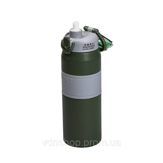 Термос із нержавіючої сталі з мундштуком 800 мл Зелений HP-14-6GR | Зображення 1