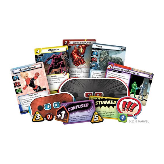 Настільна гра Marvel Champions. Карткова гра | Зображення 1
