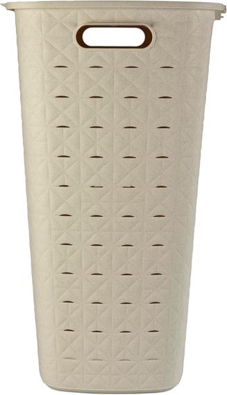 Кошик для білизни пластиковий Curver Softex 56 л 00571 кремовий, міцний і зручний | Зображення 2