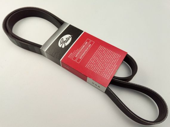 Ремінь генератора струмковий Tucson (JM) 2.0 CRDi, GATES (6PK1513) (25212-27000) | Зображення 1