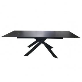 Стол раскладной CONCEPTO GRACIO LOFTY BLACK керамика 160-240см