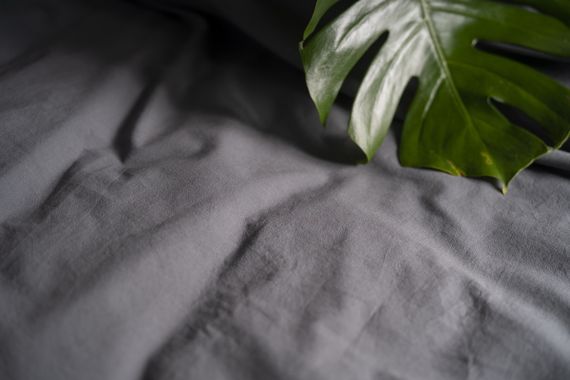 Комплект постільної білизни SoundSleep Stonewash Adriatic Dark Gray євро сірий (92370777) | Зображення 6