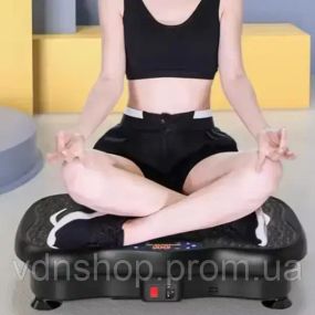 Тренажер с виброплатформой для снижения веса - Фитнес-платформа с петлями эспандерами  AND LY-761
