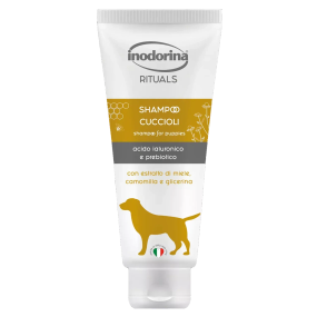 Шампунь для цуценят з медом, ромашкою та гліцерином Inodorina Dog Shampooing Cuccioli 250 мл