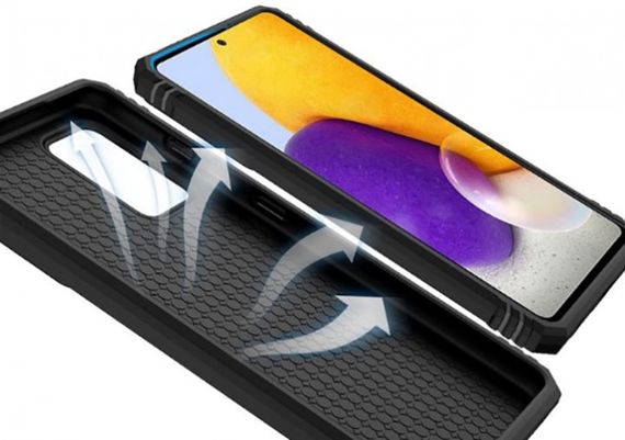 Чохол Defender з захистом камери для Xiaomi Redmi Note 12 Pro 5G колір Синiй | Зображення 2
