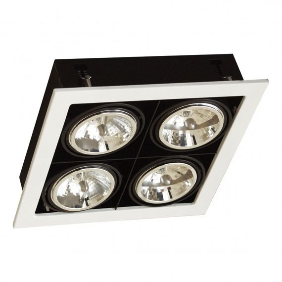 Светильник карданный ML-07-05W white/black G53